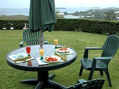I had the traditional Bermudian Sunday breakfast with my host and his family.   My Bermudian hosts taught me how to authentically experience a new place and culture.